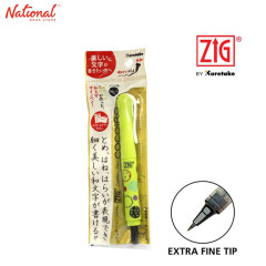 Zig Cocoiro Letter Pen Limited Edition Circles Bright Green LPieceR010P27S