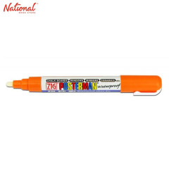 Zig Posterman Waterproof Marker Orange Medium Tip 2mm PMA30070