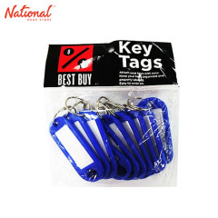 Best Buy Key Tags O-Hook Blue