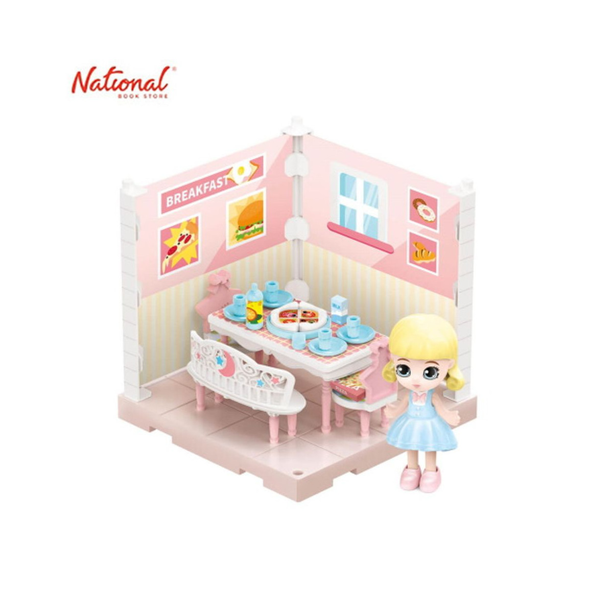 Nana & Friends Diy Doll House Dining Room Nf-Dr241