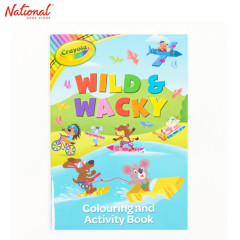 Crayola Wild & Wacky Colouring & Activity Book Trade...