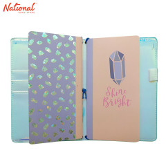 Portfolio Journal Notebook Blue