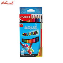 Maped WaterColor Pencil 12 Colors Colorpeps With Brush...