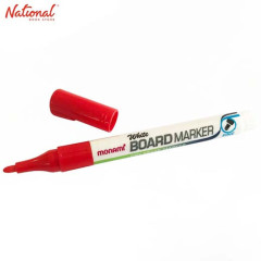 Monami Whiteboard Marker Red Fine