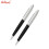 Franklin Covey Lexington Fine Ballpoint Pen and Pencil Set Midnight Black Lacquer with Chrome