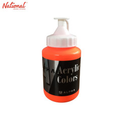 Alpha Acrylic Color 979 Fluorescent Orange 250 ml 116154