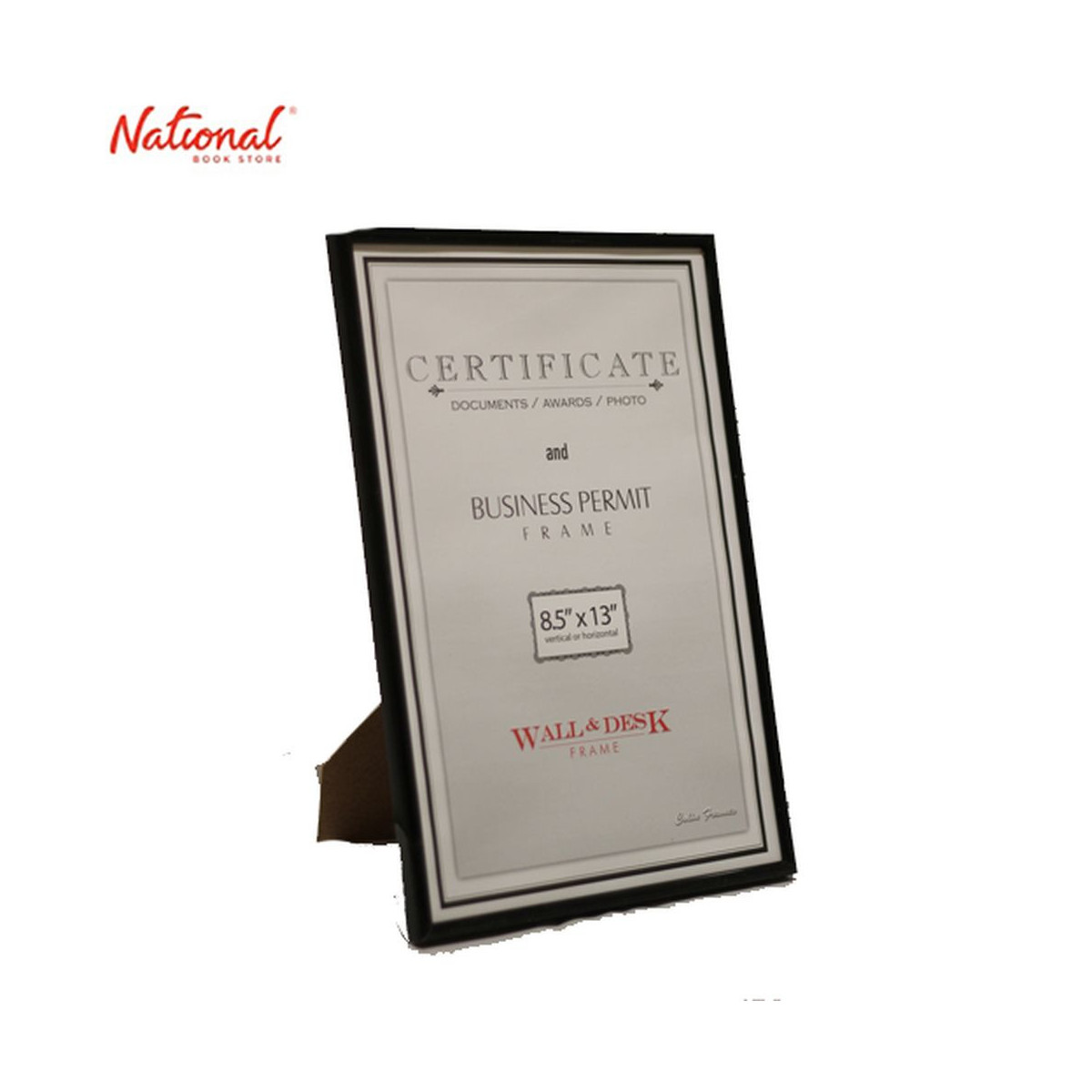 Colin Certificate Frame 8.5 inches x 13 inches Black