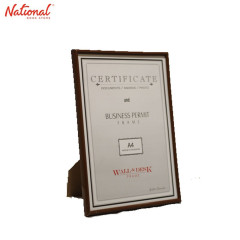 Colin Certificate Frame A4 Brown