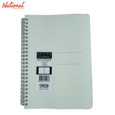 Veco Journal Notebook 6 inches x 8.5 inches 60 sheets 100 gsm Dotted Double Loop
