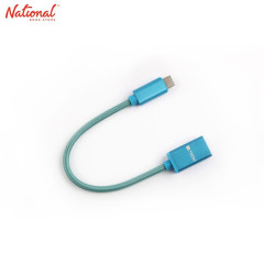 Travel Blue Type C USB CABLE 986 Blue OTG Adapter