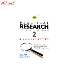Practical Research 1 for Senior High School Qualitative K to 12