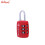 Travel Blue Padlock 036 Combination Lock TSA, Red