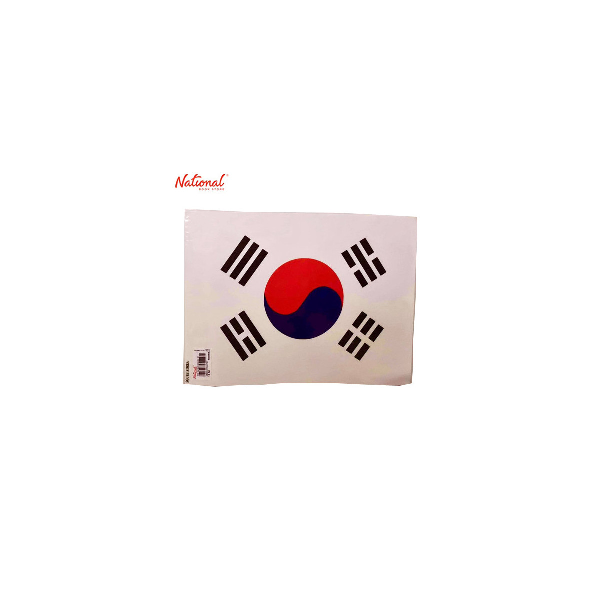 Flag Paper South Korea 9 inches x 12 inches