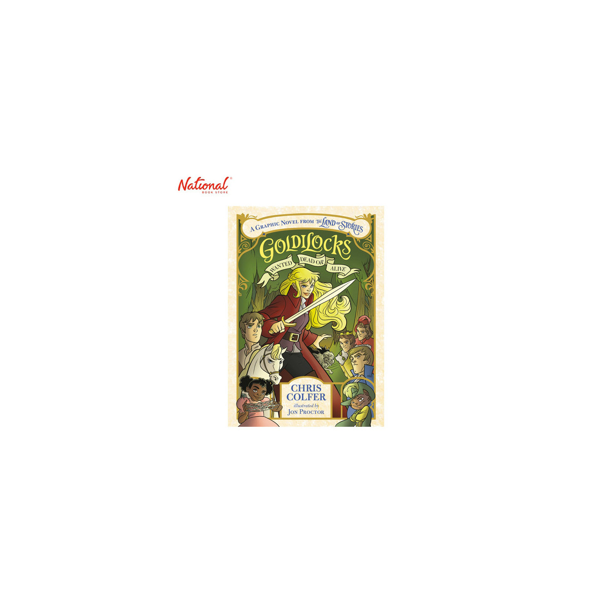 Goldilocks: Wanted Dead or Alive Trade Paperback by Chris Colfer
