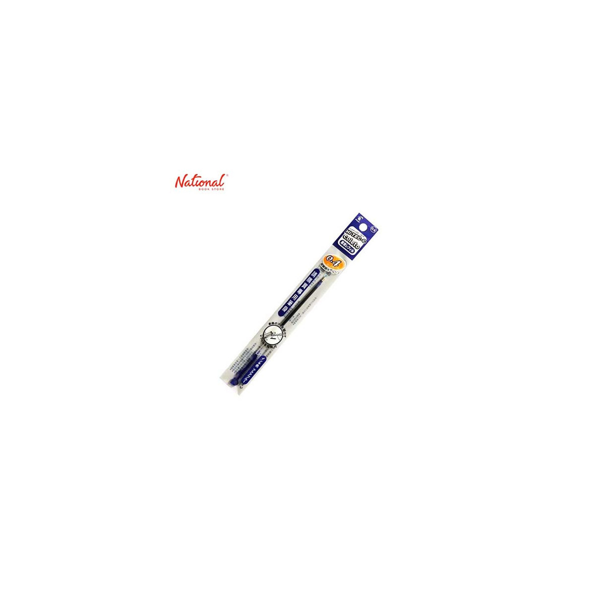 PILOT BALLPOINT PEN INK REFILL LHKRF-10C4 BLK 0.4MM, BLUE