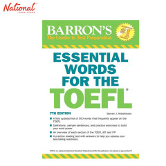 Barron's Essential Words for the TOEFL Trade Paperback by...