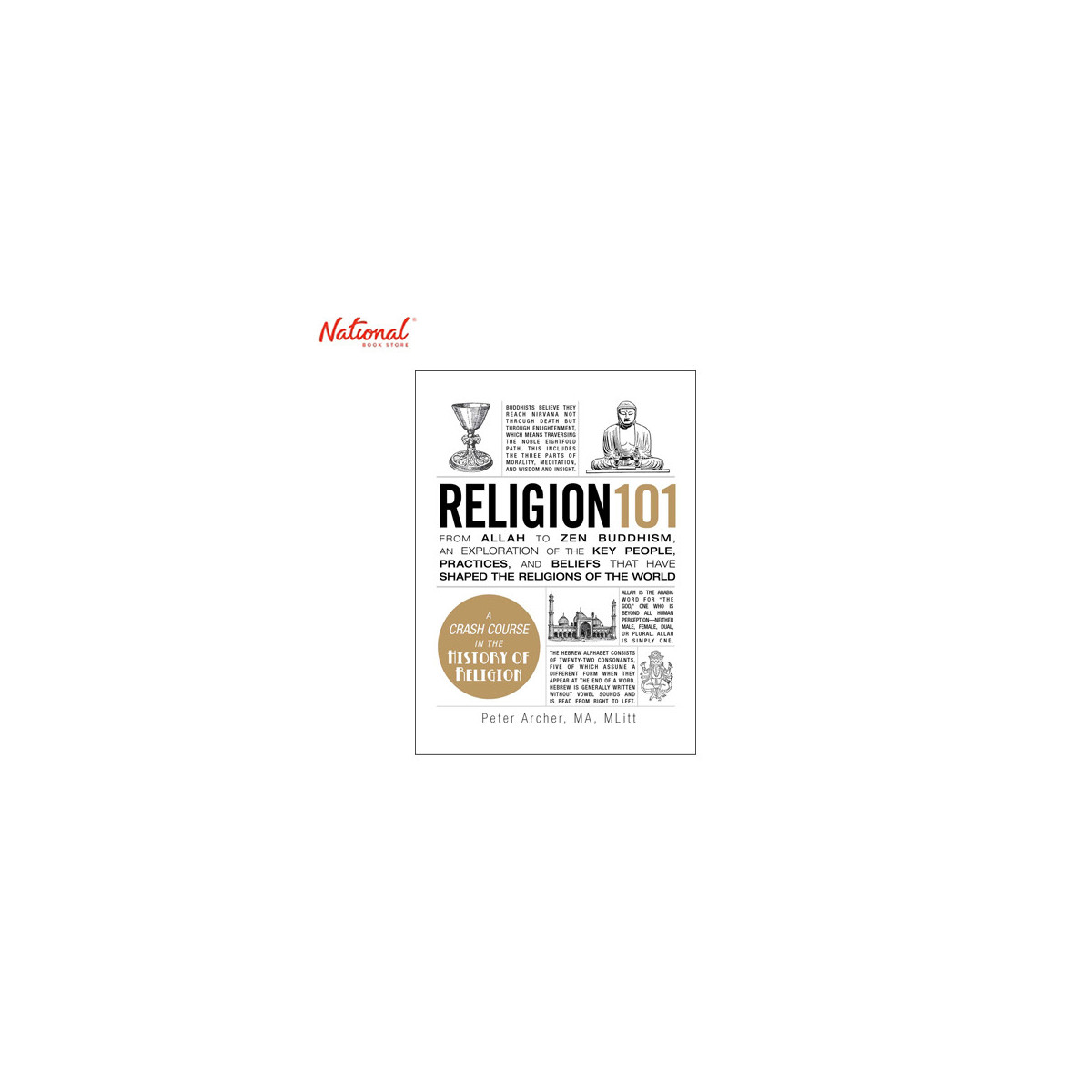 Religion 101 Hardcover by Peter Archer, MA, MLitt
