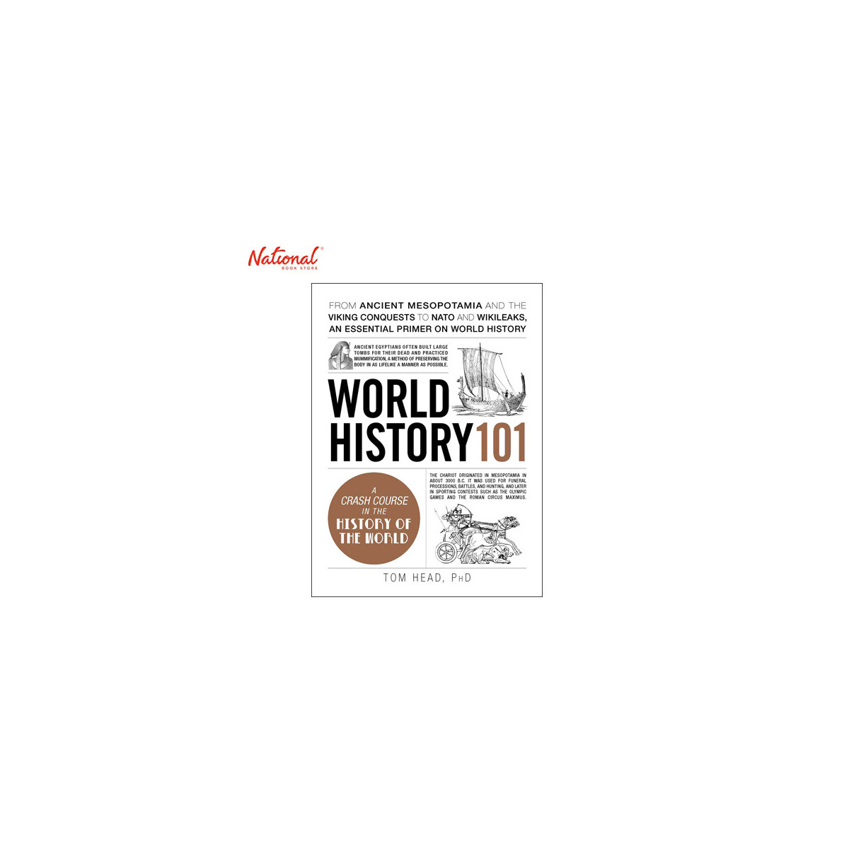 World History 101 Hardcover by Tom Head, PhD