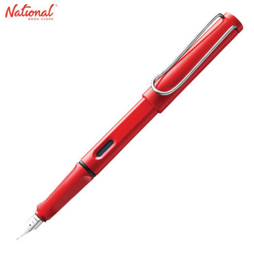 Lamy Safari Fountain Pen Medium Nib Red 16