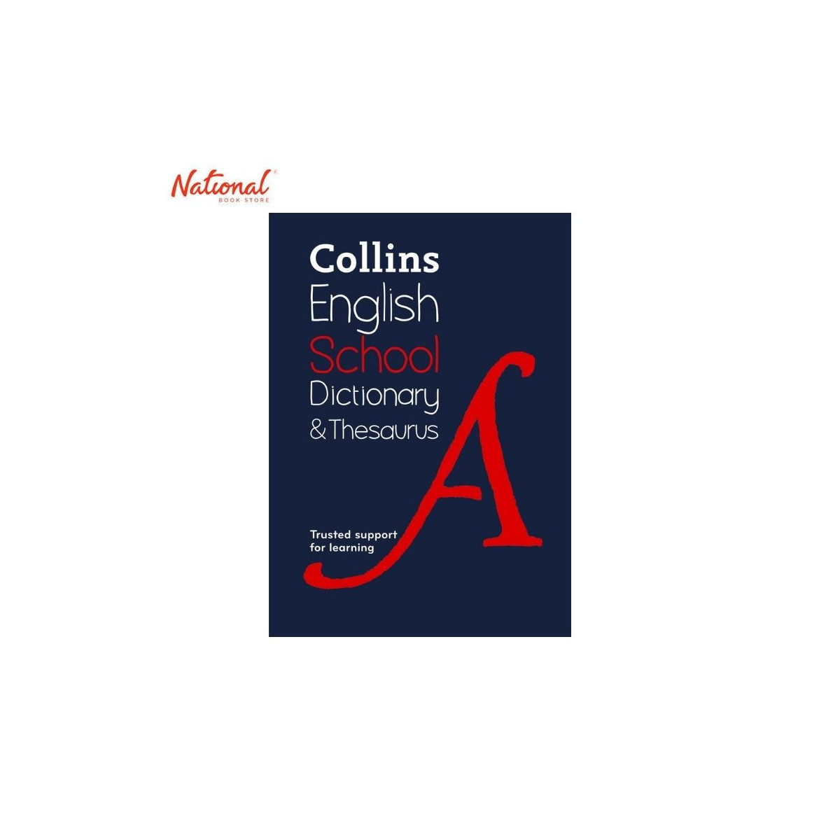Collins English School Dictionary and Thesaurus Trade Paperback by Collins Dictionaries