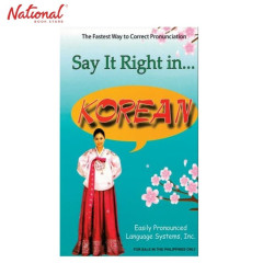 Say It Right in Korean Trade Paperback by Mcgraw Hill...