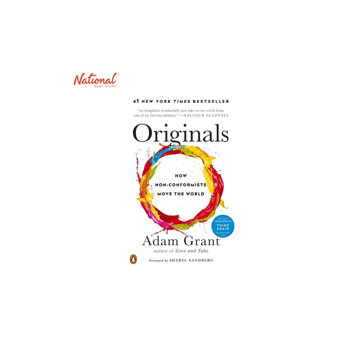 Originals: How Non-Conformists Move The World Trade Paperback by Adam Grant
