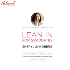 Lean In For Graduates Hardcover by Sheryl Sandberg