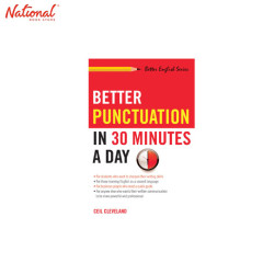 Better English Series: Better Punctuation in 30 Minutes A Day Trade Paperback by Ceil Cleveland