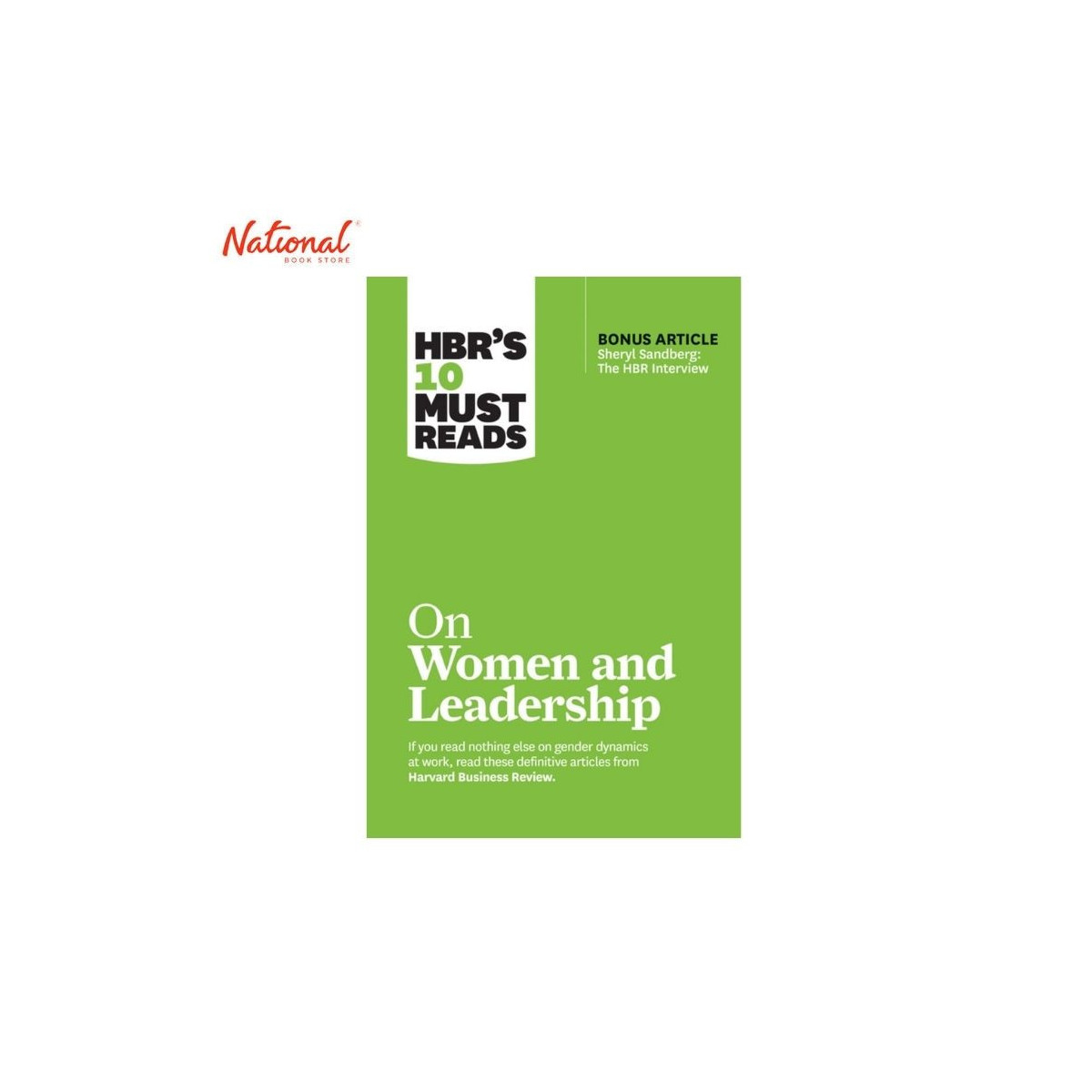 HBR's 10 Must Reads: On Women and Leadership Trade Paperback by Harvard Business Review