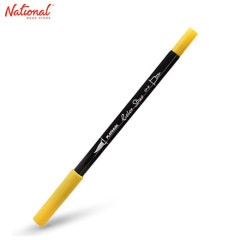 Platinum Dual Tip Brush Marker CF-A, Yellow