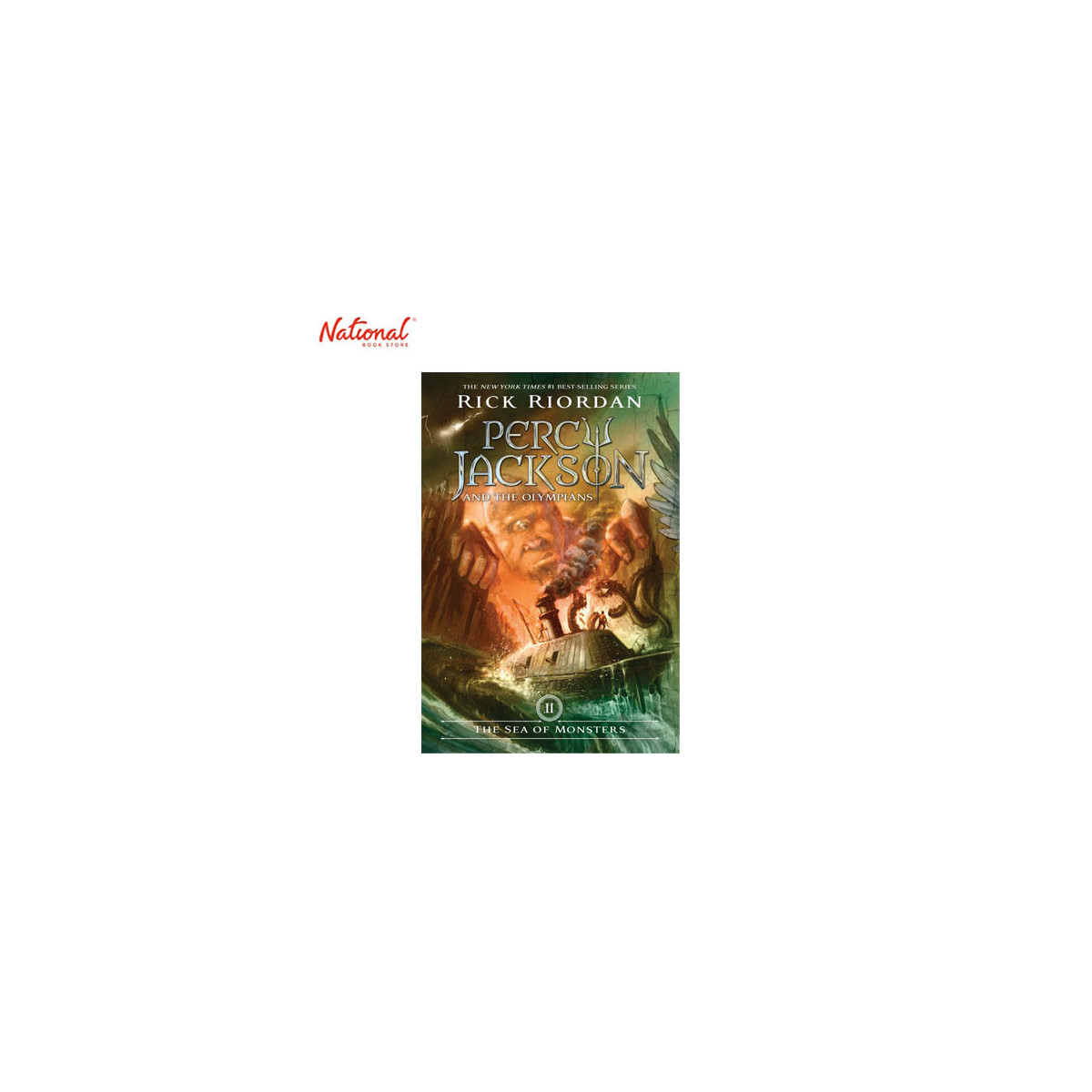 PERCY JACKSON AND THE OLYMPIANS SERIES 2: THE SEA OF MONSTERS