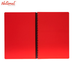 Seagull Clearbook Refillable CH23 Short 20Sheets Red