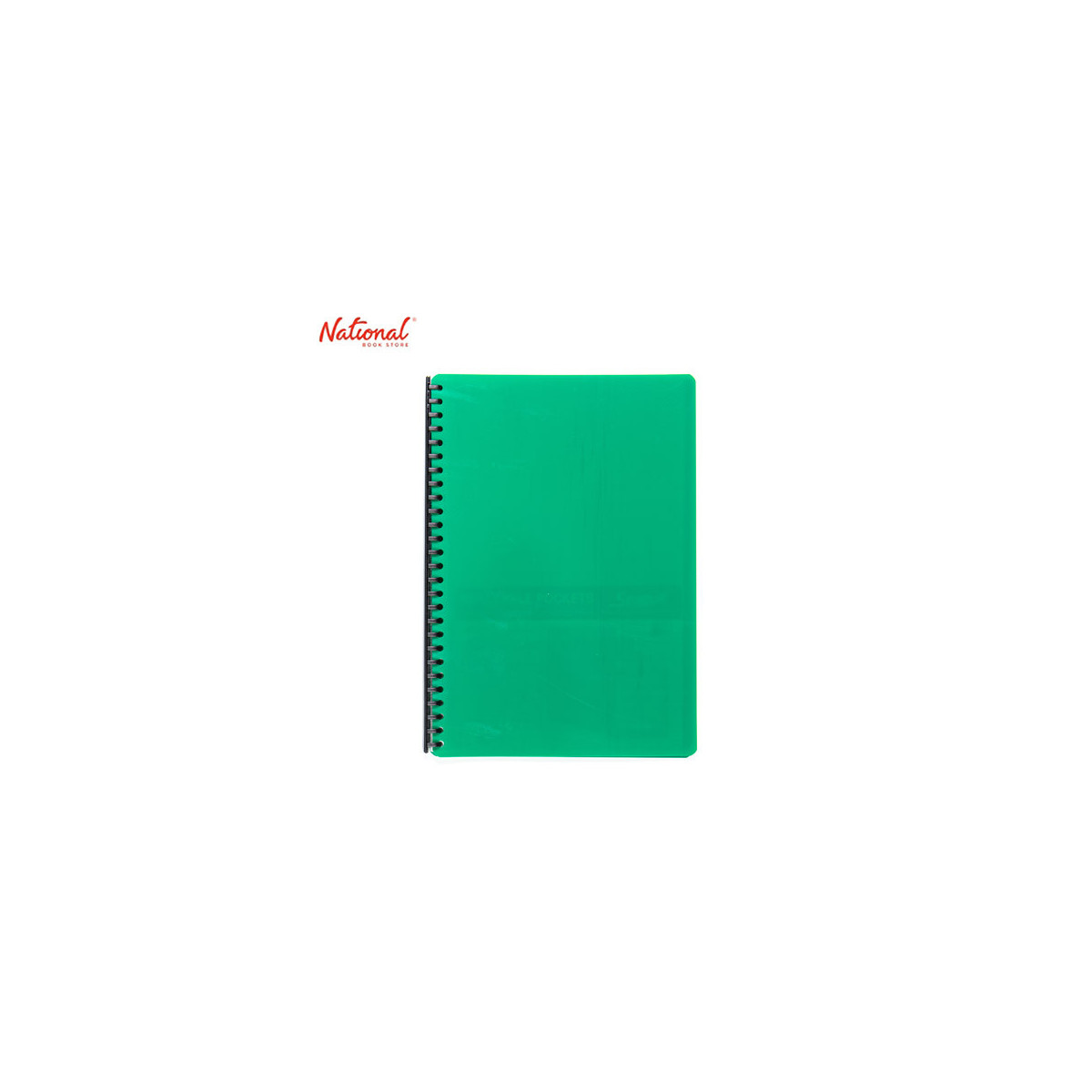 Seagull Clearbook Refillable CH23 Short 20Sheets Green