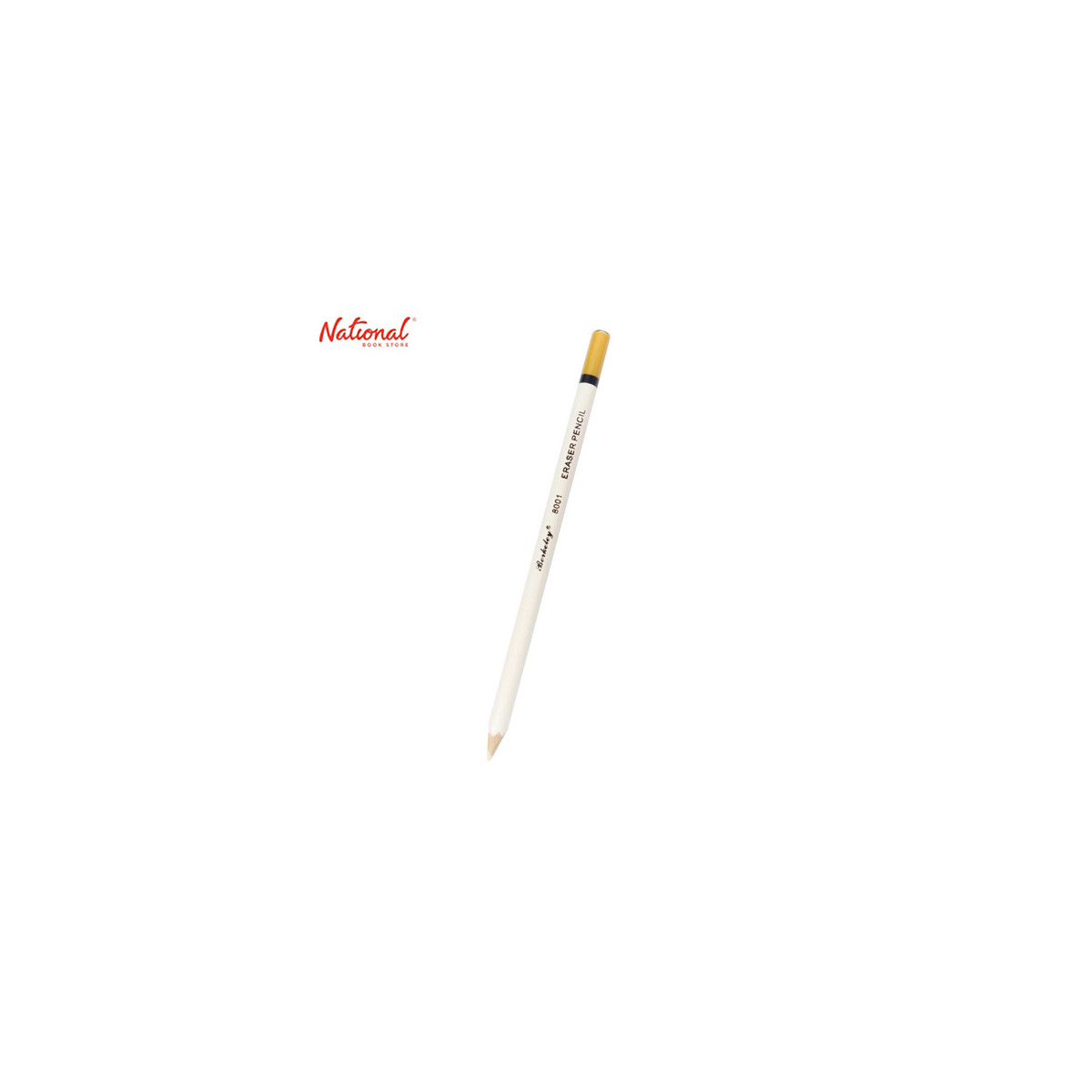 Berkeley Eraser Pencil Type White PE-WT