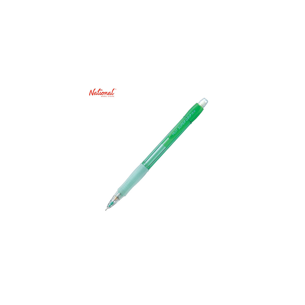 Pilot Mechanical Pencil Super Grip 0.5mm, Neon Green H-185N-G