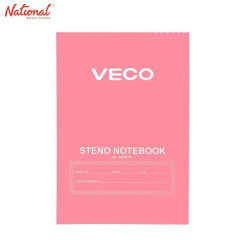 Veco Steno Notebook 60's Pink