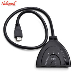 Optimus Hdmi Cable Switch 3In1 Pigtail Type