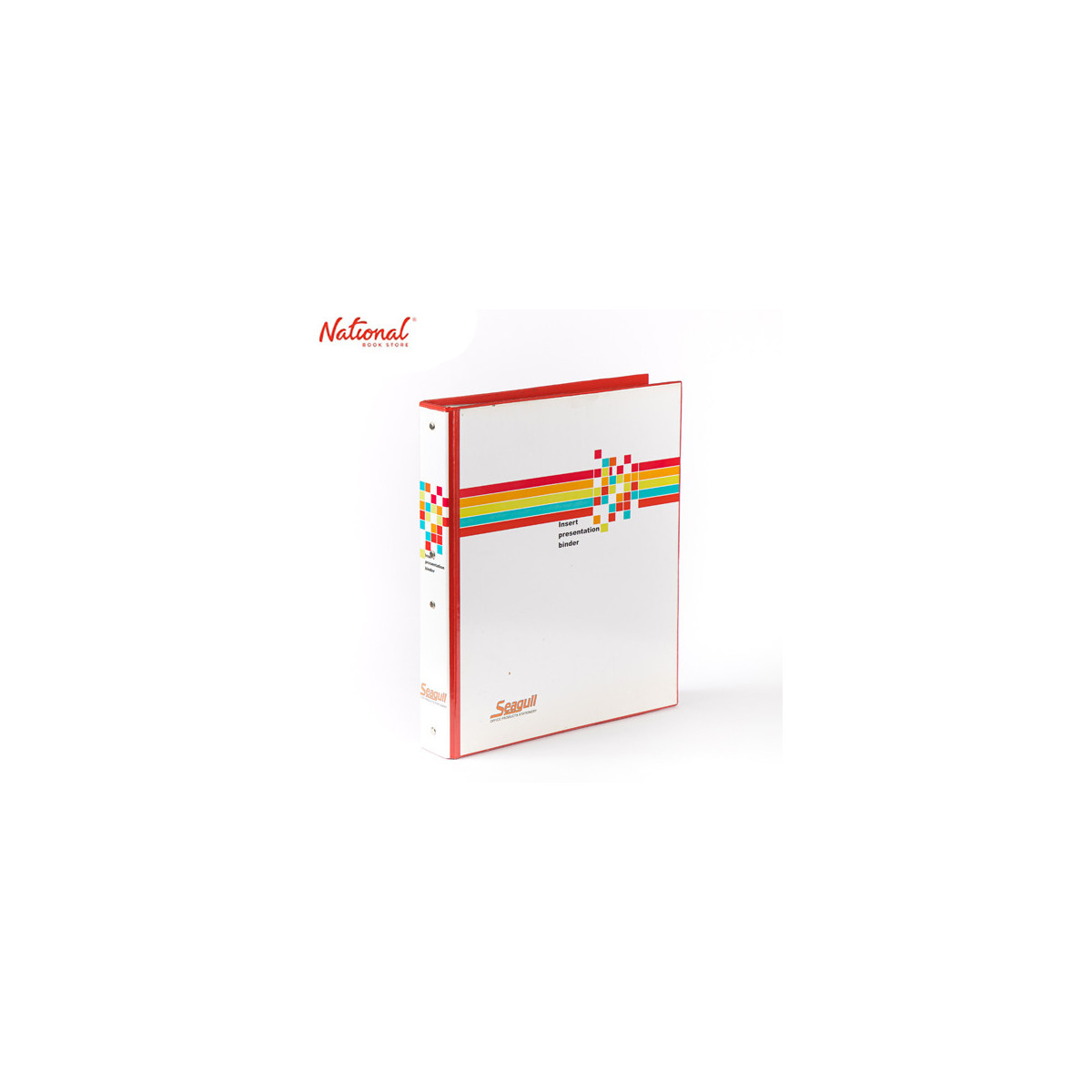 Seagull Clearbook Refillable Rcb50 A4 50Sheets Red