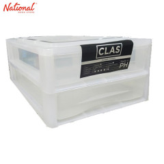 Clas Multi Tray Drawer 2 Layer, Clear