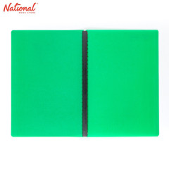 SEAGULL CLEARBOOK REFILLABLE 2027  LONG 20SHEETS 27HOLES SOLID COLOR GREEN