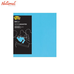 Post-It Sticky Note Big Pad Electric Blue 22x22 Inches BP22B