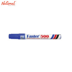 Faster Whiteboard Marker Bullet Tip, Blue B50050009
