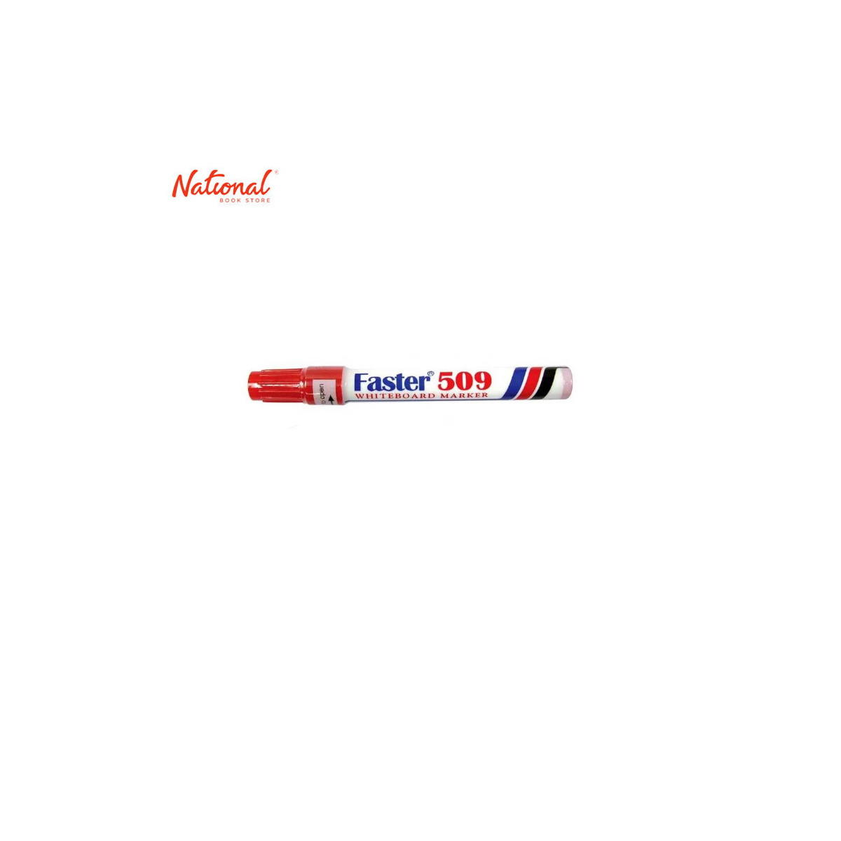 Faster Whiteboard Marker Broad Tip, Red B50050009