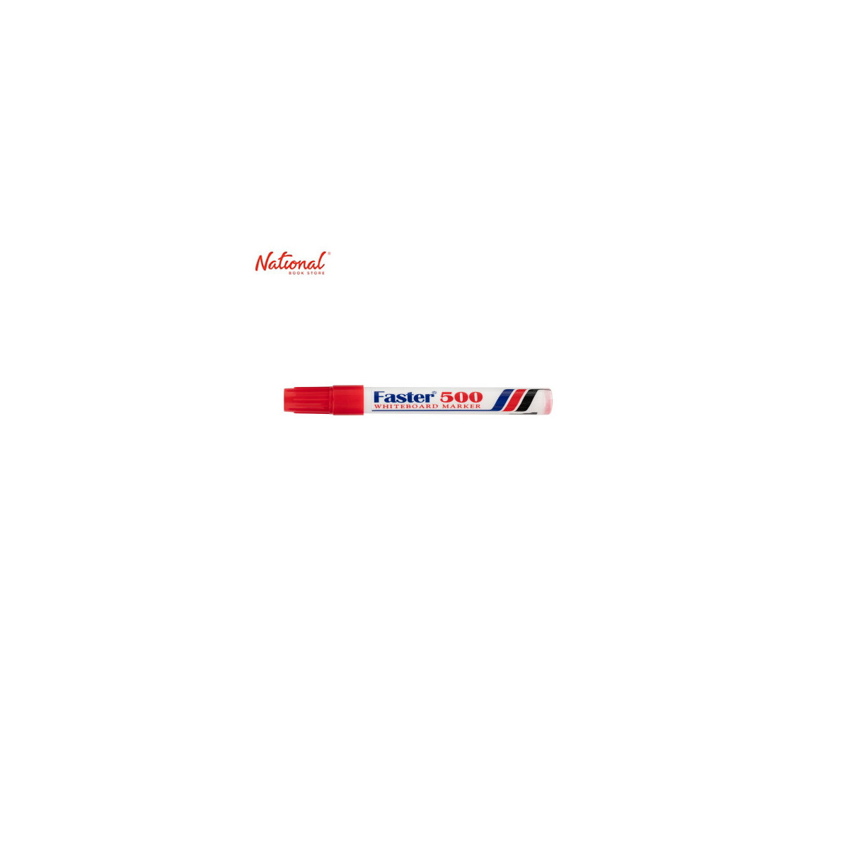 Faster Whiteboard Marker Bullet Tip, Red B50050009