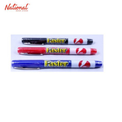 Faster Permanent Marker with Clip 1.0mm, Black 700