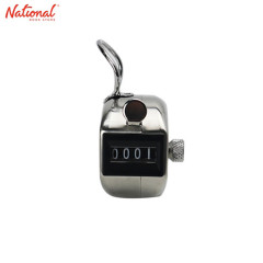 Lion Counter Hand Tally 103 4Digits Manual Silver