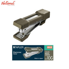 Max Stapler No.10 with Remover Soft Grip 20Sheets Moss...
