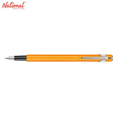 Caran d'Ache 849 Fountain Pen Medium Nib Fluorescent Orange 840.03
