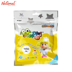 Jumping Clay Air Dry Modelling Clay B1 Yellow 50 grams