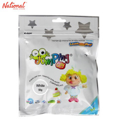 Jumping Clay Air Dry Modelling Clay B1 White 50 grams
